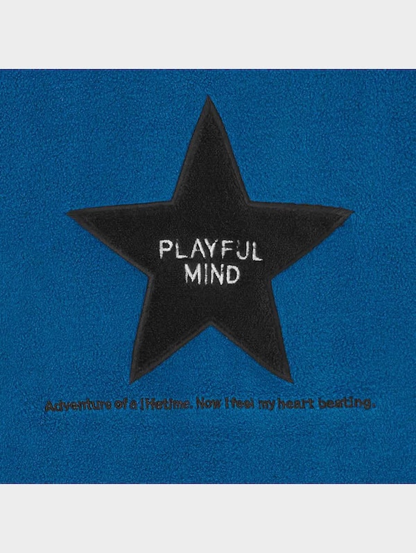 KIDS(男女兼用)フリースラウンジセット(長袖&ロングパンツ)(スター)