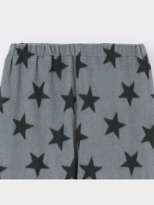 KIDS(男女兼用)フリ  ースラウンジセット(長袖&ロングパンツ)(スター)