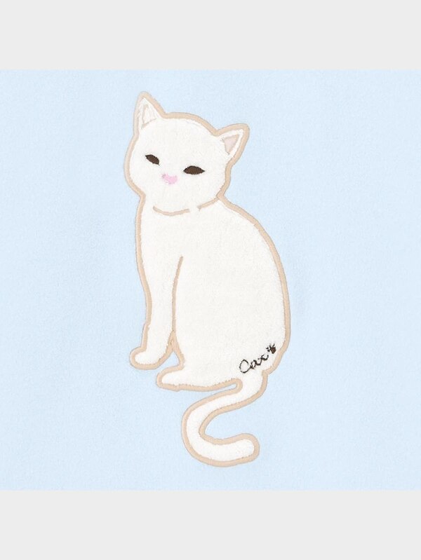 GIRLSフリースラウンジセット(長袖&ロングパンツ)(キャット)