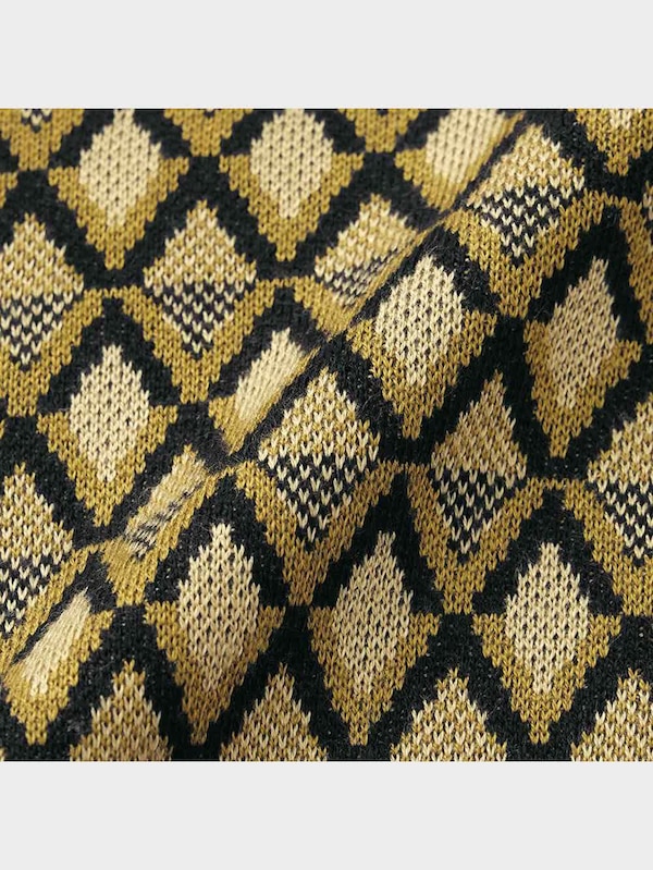 ジャカードベスト(ダイヤ)