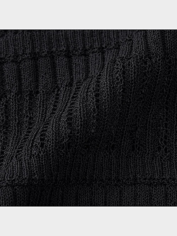 透かし編みカーディガン(7分袖)Z