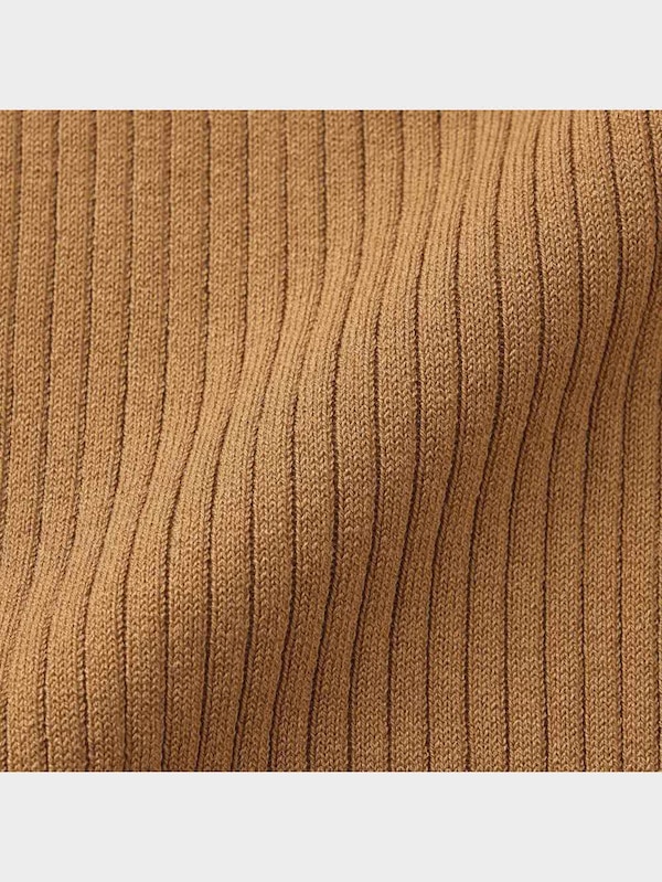 シフォンスリーブニットワンピース(7分袖)Z