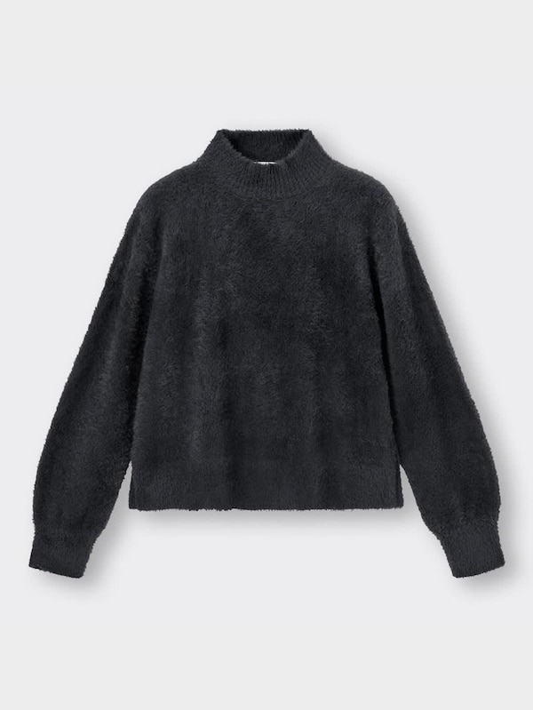 フェザーヤーンハイネックセーター(長袖)Z+E