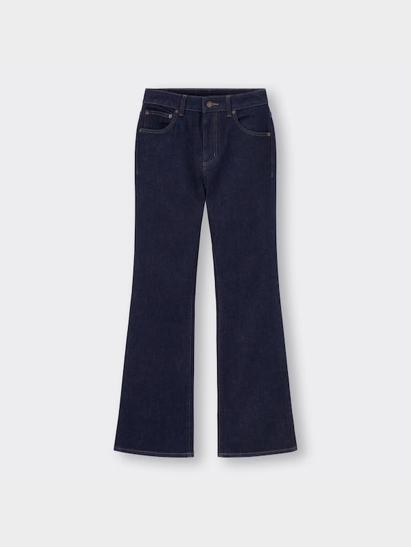 ミドルライズフレアジーンズ(丈標準73.0～77.0cm)