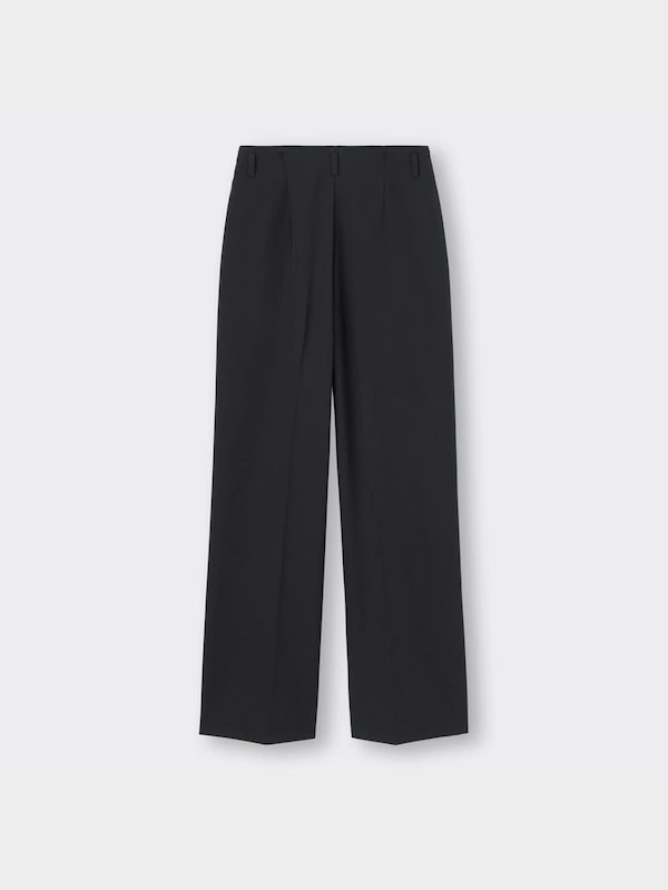 ハイウエストストレートスラックス(セットアップ可能)