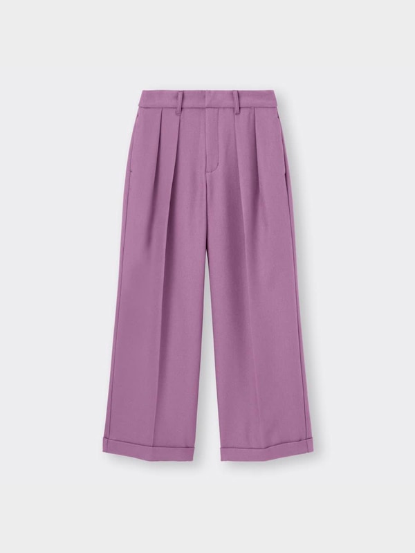 インタックワイドパンツ(丈標準69.0～73.0cm)