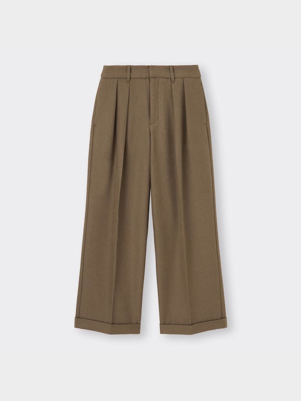 インタックワイドパンツ(丈標準69.0～73.0cm)