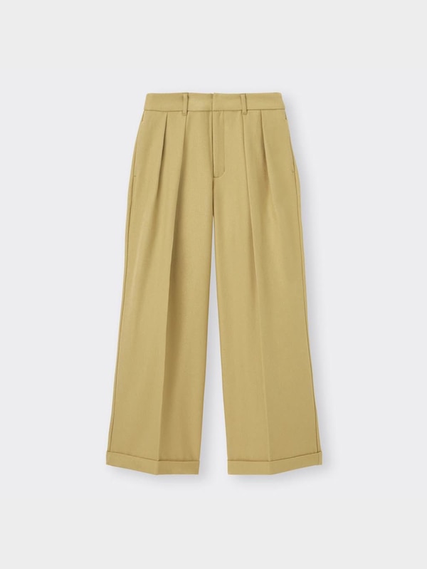 インタックワイドパンツ(丈標準69.0～73.0cm)