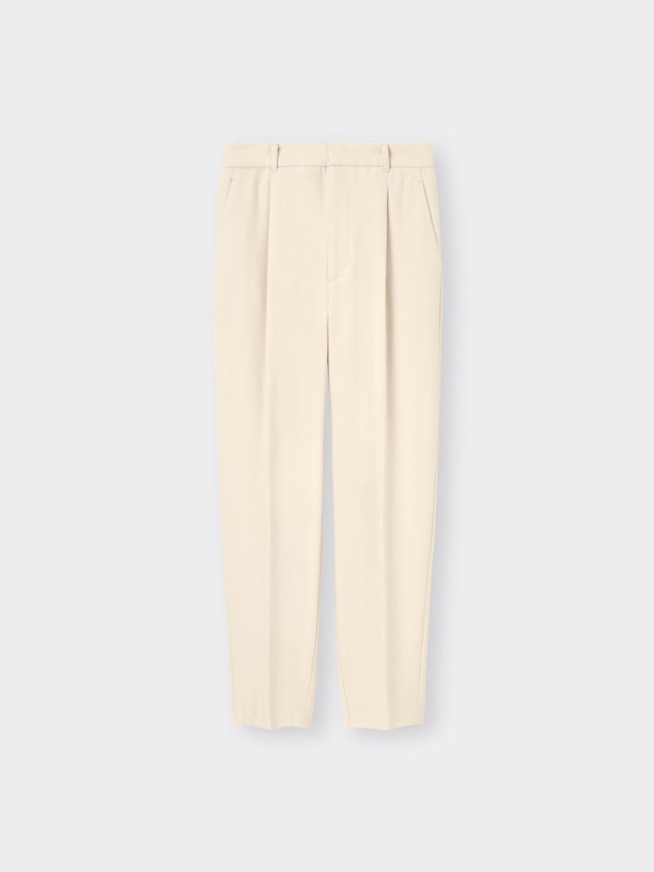 起毛タックテーパードパンツ(丈標準63.5～67.5cm)