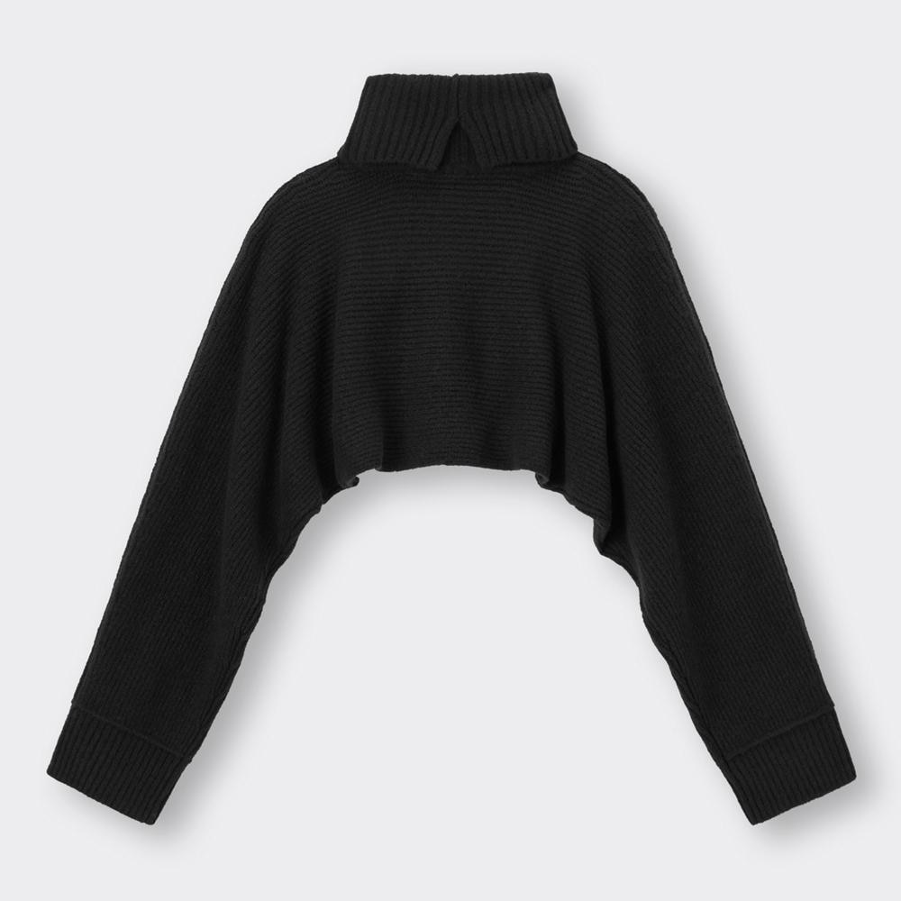 GU公式 | クロップドタートルネックセーター(長袖)YT+E