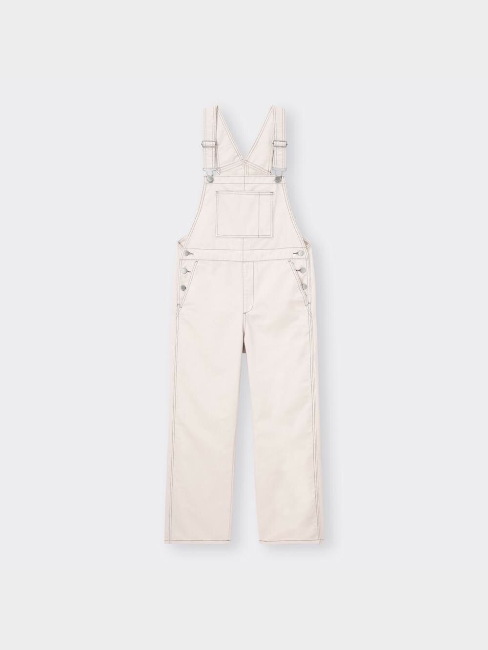 GU公式 | セミワイドサロペットパンツRS+X