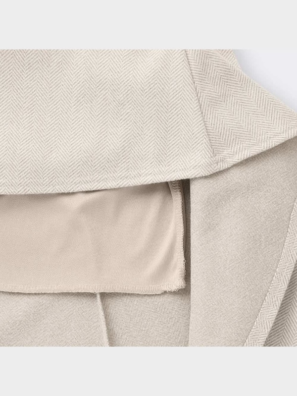 ヘリンボーンマーメイドロングスカート