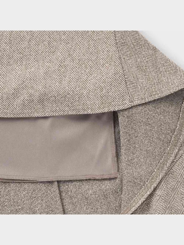 ヘリンボーンマーメイドロングスカート