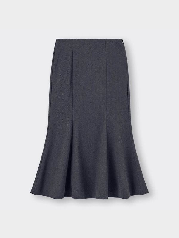 ヘリンボーンマーメイドロングスカート