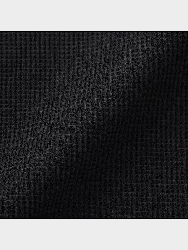 2WAYワッフルボタンオーバーサイズT(長袖)+E