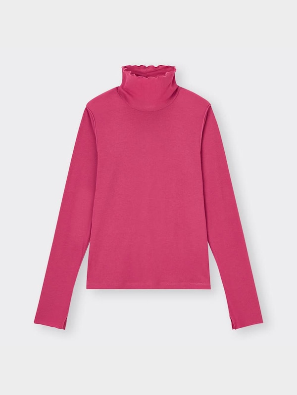 ソフトリブタートルネックT(長袖)(ややゆったり)