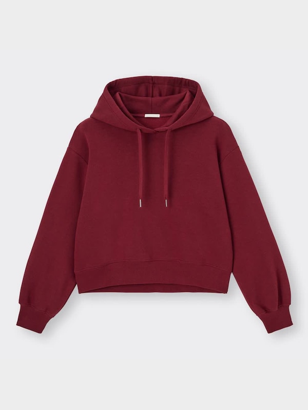 クロップドスウェットパーカ(長袖)(セットアップ可能)