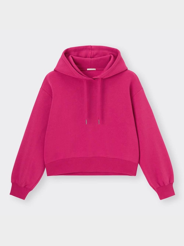 クロップドスウェットパーカ(長袖)(セットアップ可能)