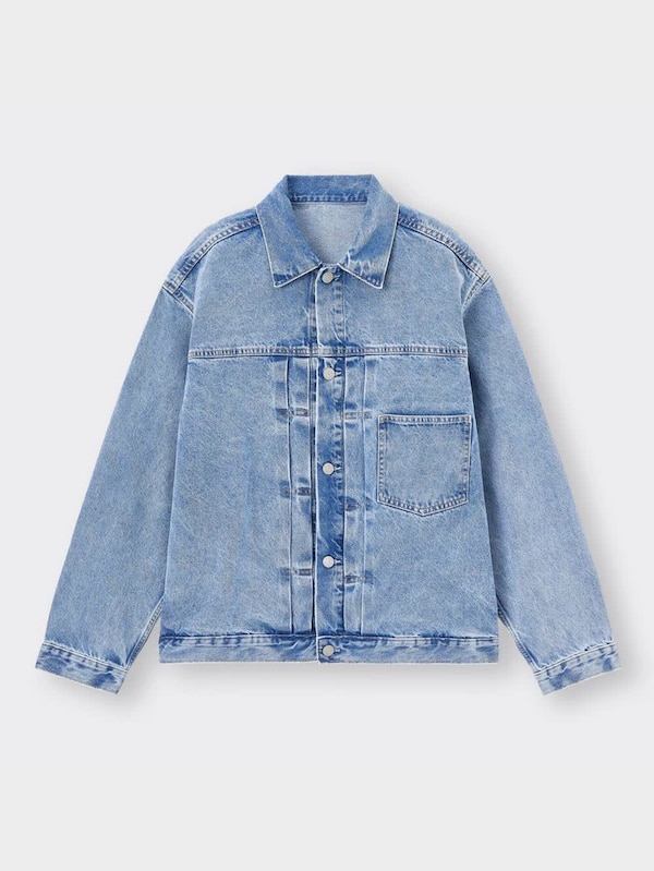 デニムジャケット(セットアップ可能)