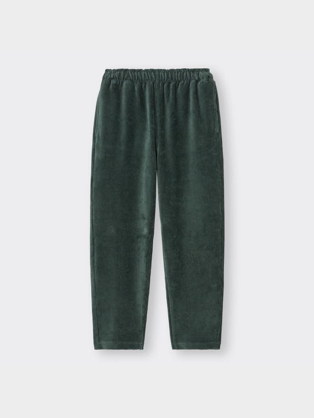 1et1(アンエアン)2個セット GU公式 | KIDS(男女兼用)ニットコールシェフパンツ