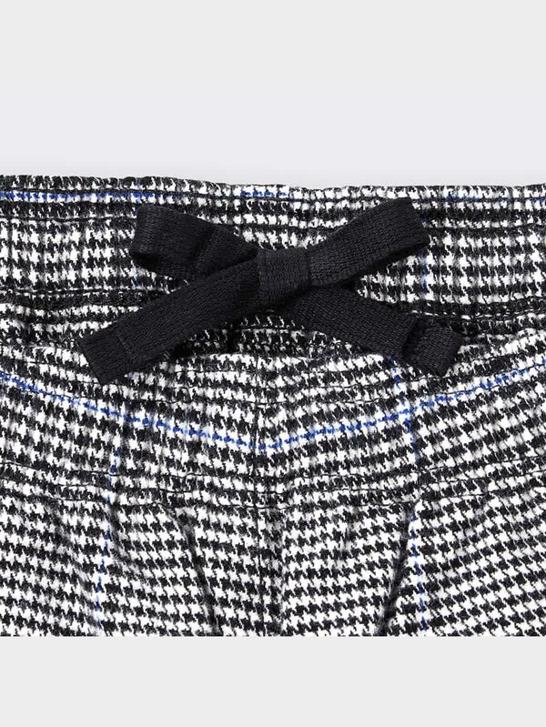 KIDS(男女兼用)フランネルチェックシェフパンツ