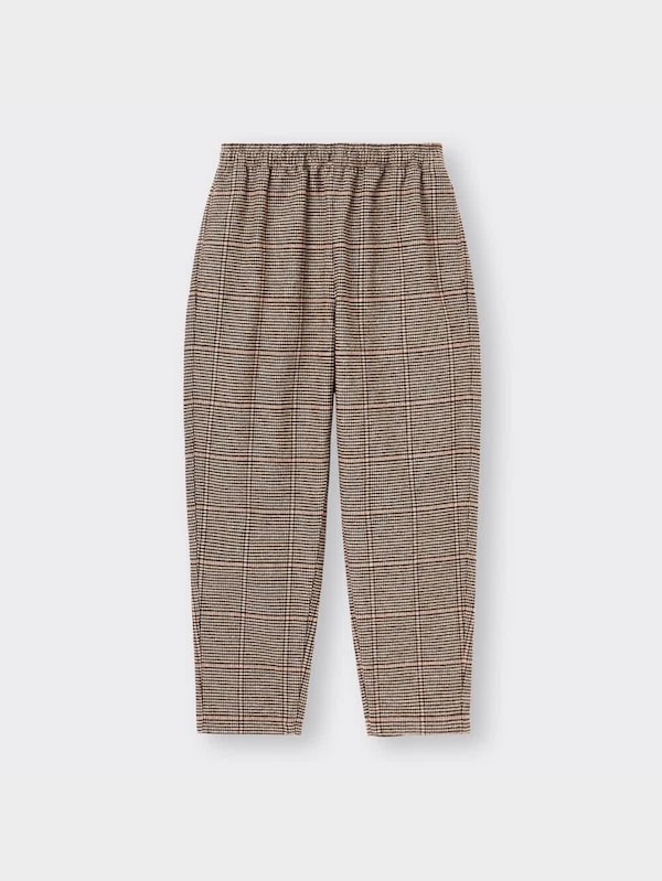 KIDS(男女兼用)フランネルチェックシェフパンツ