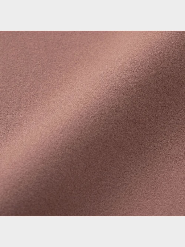 ニットメルトンノーカラーコートZ