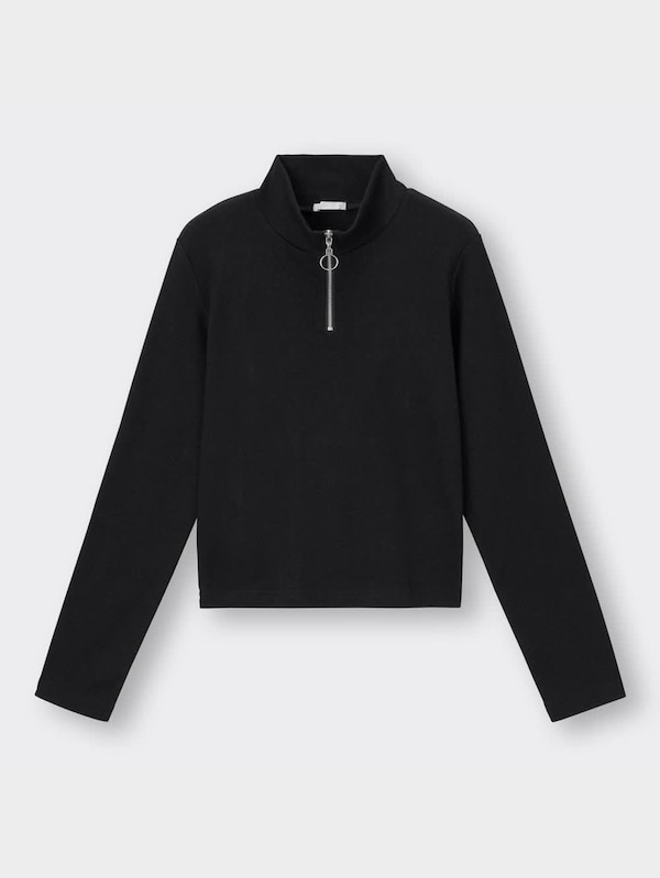 ハーフジップT(長袖)YT+E