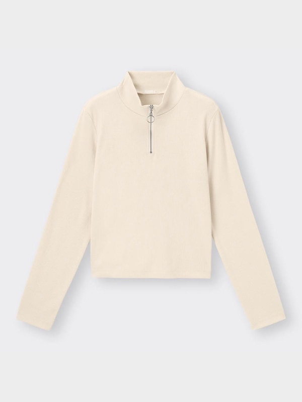 ハーフジップT(長袖)YT+E