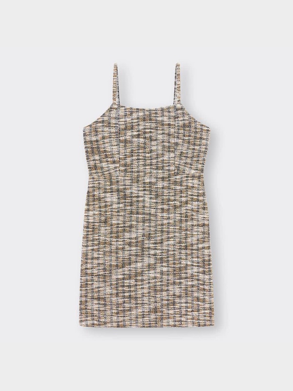 ツイーディキャミソールミニワンピースYT+E