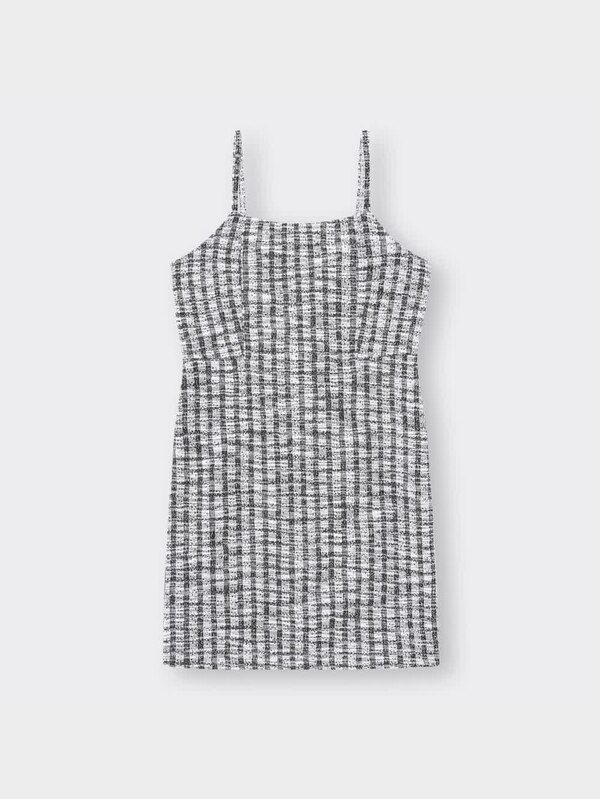 ツイーディキャミソールミニワンピースYT+E