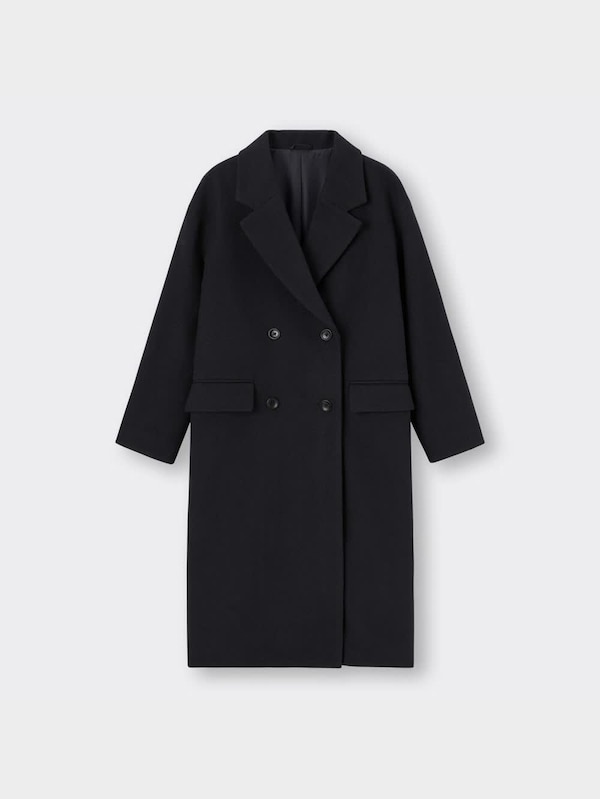 ニットメルトンテーラードコート