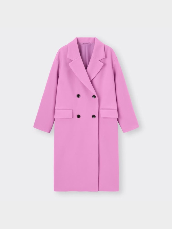 ニットメルトンテーラードコート