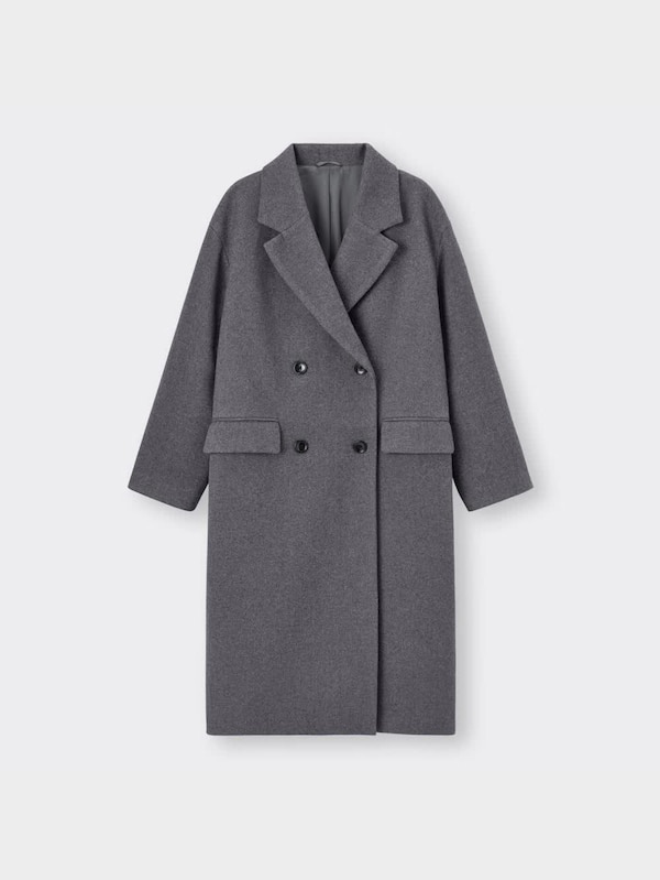 ニットメルトンテーラードコート