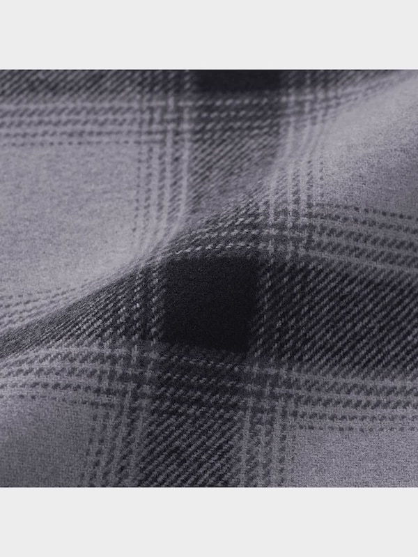 チェックバルカラーコート