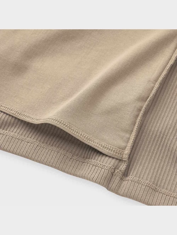 リブUネックT(長袖)Z+X