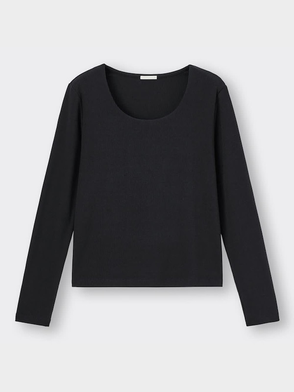 リブUネックT(長袖)Z+X