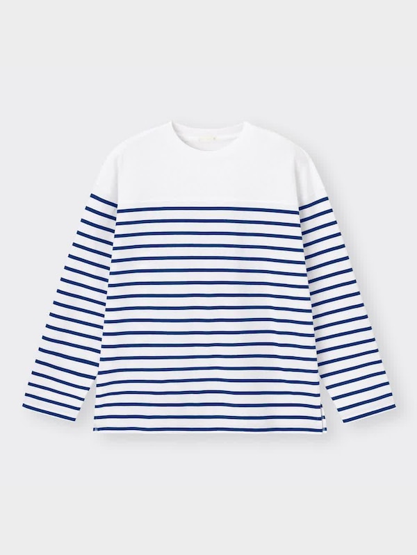 パネルボーダー  チュニックT(長袖)RS+X