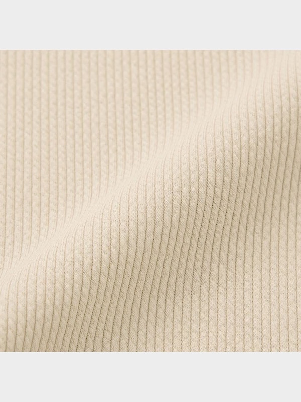 リブワイドクロップドシャツ(長袖)RS+E(セットアップ可能)