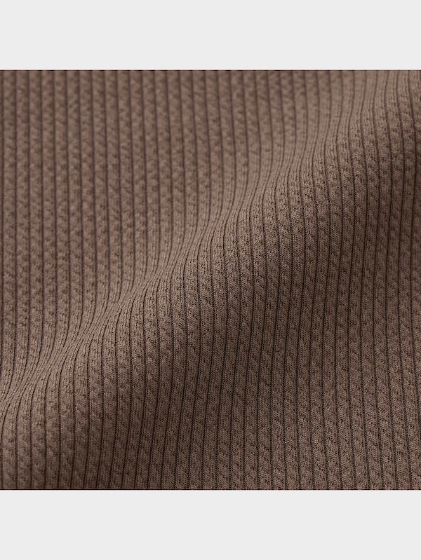 リブワイドクロップドシャツ(長袖)RS+E(セットアップ可能)