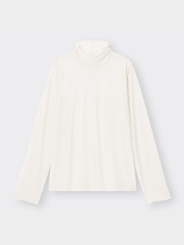 シアーハイネックT(長袖)Q