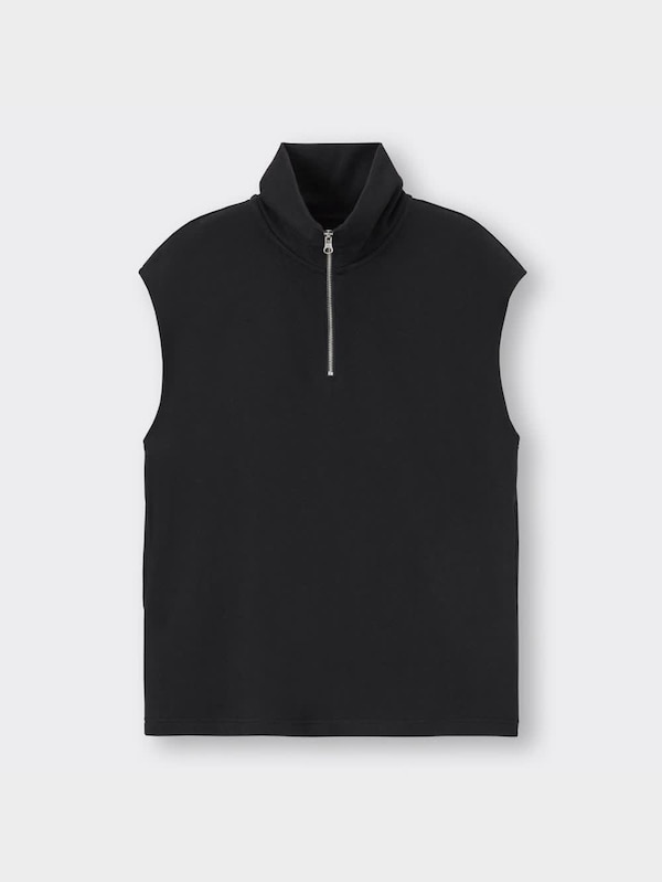 ハーフジップベストOSQ+EC