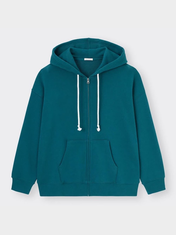 オーバーサイズスウェット  フルジップパーカ(長袖)OSB+EC