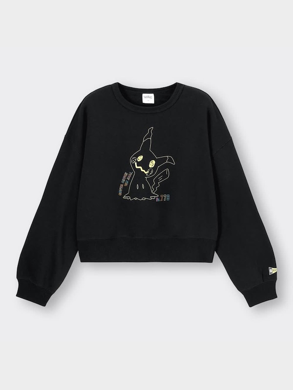クロップドスウェットプルオーバー(長袖) Pokemon 1