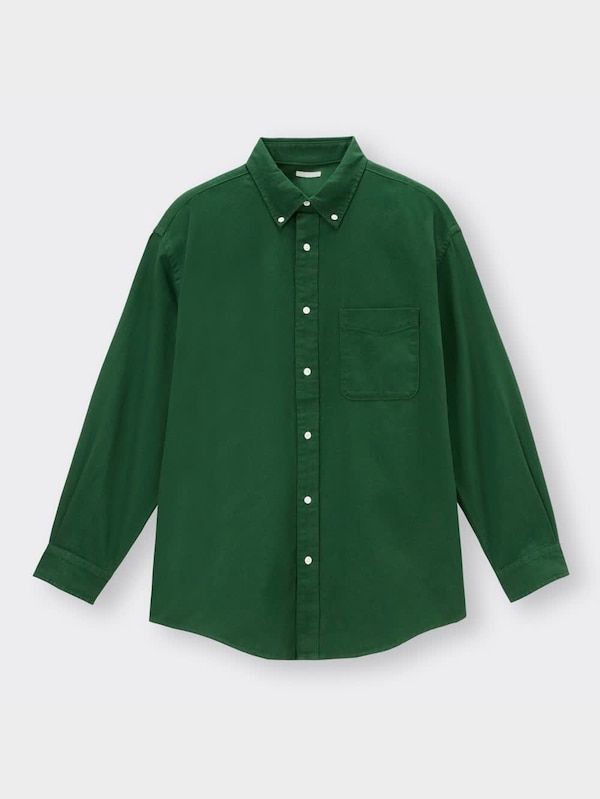 ツイルオーバーサイズシャツ(長袖)