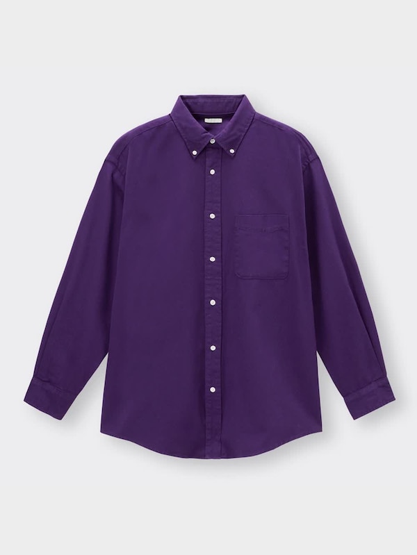 ツイルオーバーサイズシャツ(長袖)