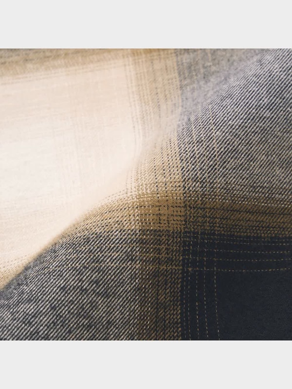 フランネルリラックスフィットシャツ(長袖)(チェック1)