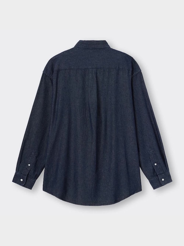 デニムオーバーサイズシャツ(長袖)