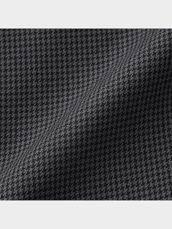 センタープレスストレートパンツ(チェック)