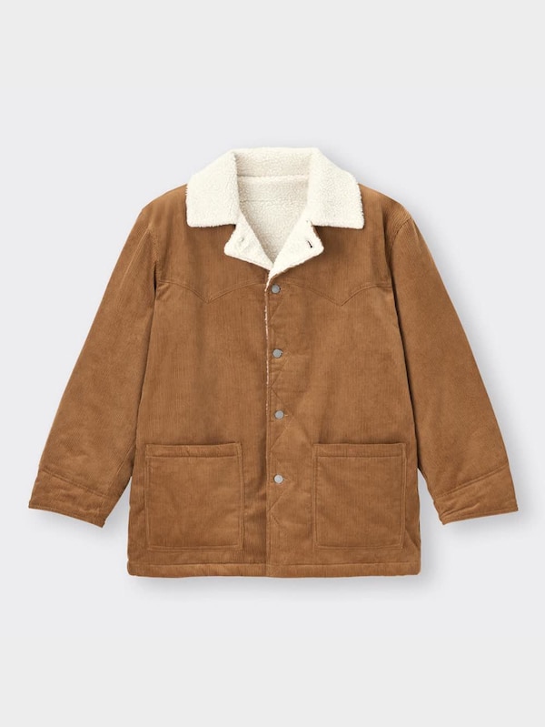 オーバーサイズランチコートNT+E